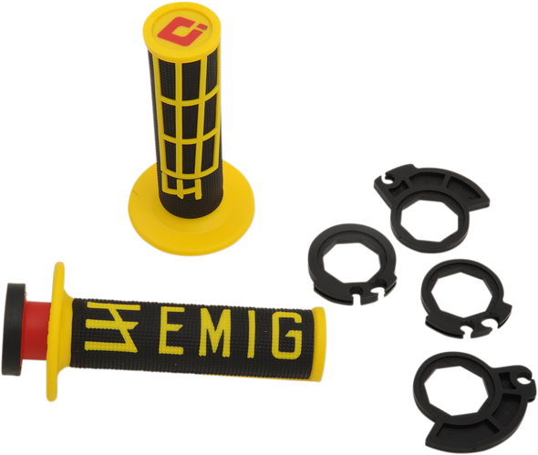 ODI Grips - Emig - Racing - Black/Yellow H36EMBY