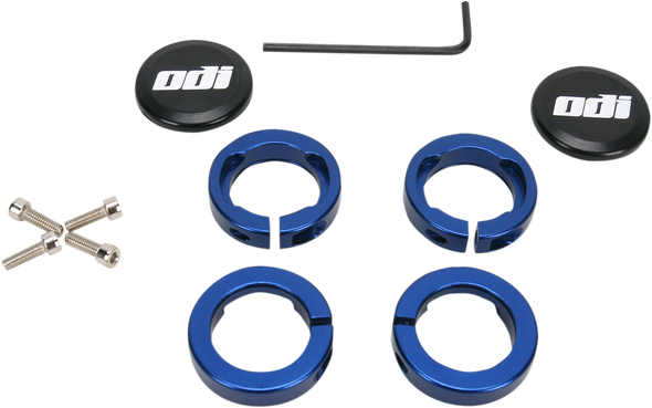 ODI Clamps - Lock Jaw - Blue D70LJU