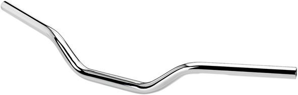 BILTWELL Handlebar - Oversized - Tracker Mid - Chrome 6308-1053