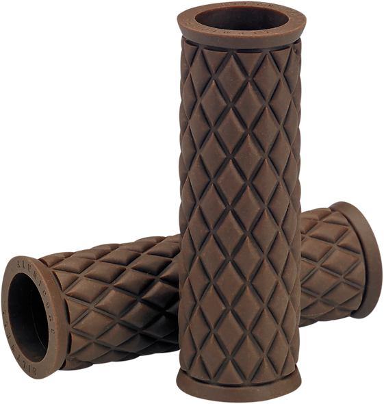 BILTWELL Grips - Alumicore - Replacement - Chocolate 6706-0401