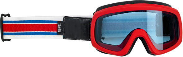 BILTWELL Overland 2.0 Goggles - Racer - Red/White/Blue 2111-5605-007