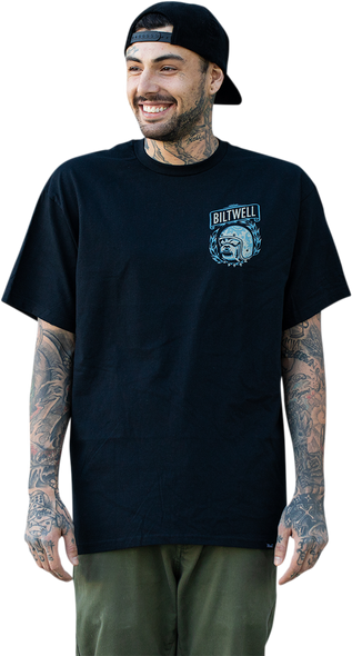 BILTWELL Bully T-Shirt - Black - Medium 8101-050-003