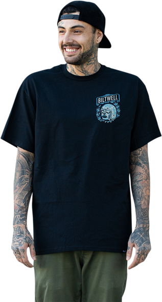 BILTWELL Bully T-Shirt - Black - Large 8101-050-004