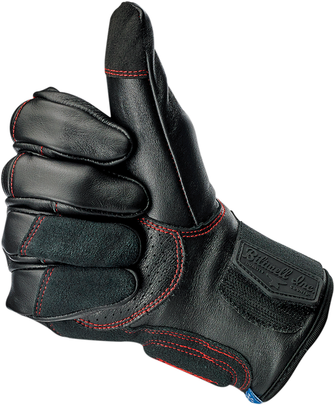 BILTWELL Belden Redline Gloves - Large 1505-0108-304