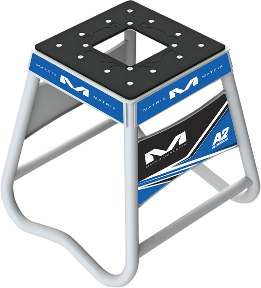 MATRIX CONCEPTS,LLC A2 Stand - Aluminum - Blue/White A2 103