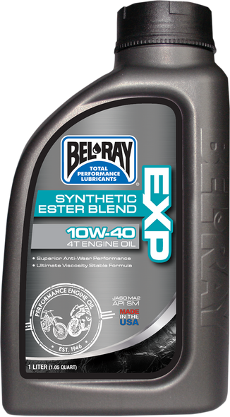 BEL-RAY EXP Synthetic Blend 4T Oil - 10W-40 - 1 L 99120-B1LW