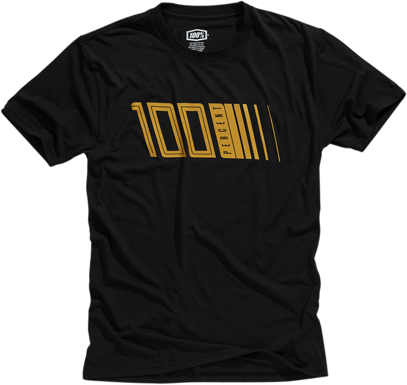 100% Tech Pulse T-Shirt - Black - XL 35018-001-13