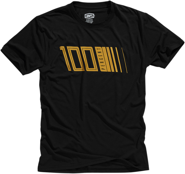 100% Tech Pulse T-Shirt - Black - Medium 35018-001-11