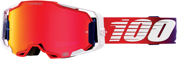 100% Armega Goggles - Factory - HiPER Red Mirror 50721-451-01