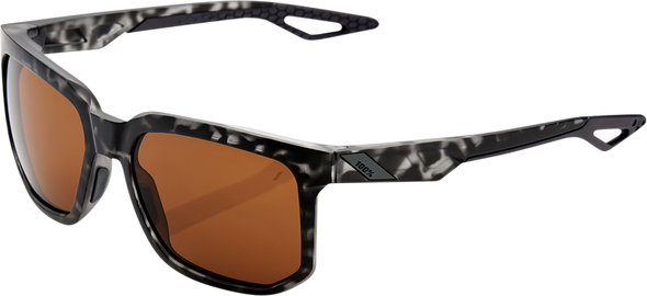 100% Centric Sunglasses - Black Havana - Bronze 61027-259-73