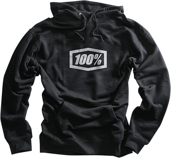 100% Icon Hoodie - Black - XL 20029-00003