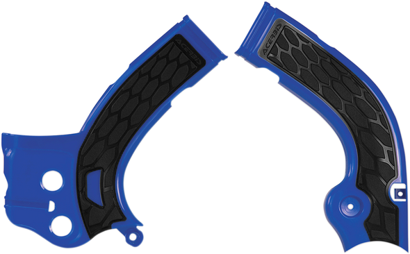 ACERBIS X-Grip Frame Guards - Blue/Black - YZF 2374261034