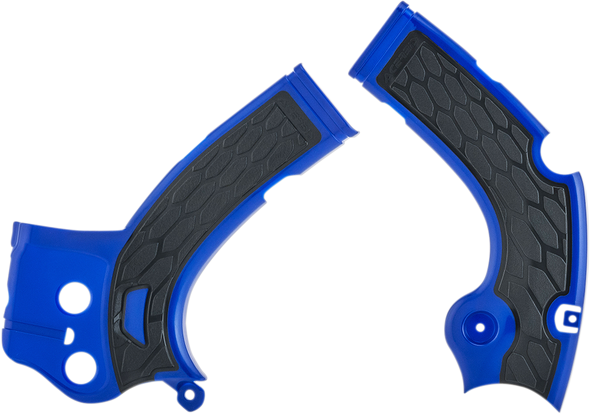 ACERBIS X-Grip Frame Guards - Blue/Black - YZF 2640271034