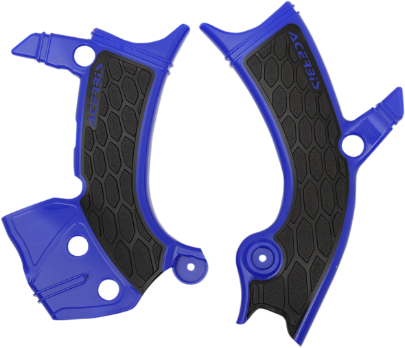 ACERBIS X-Grip Frame Guards - Blue/Black - YZF/WRF 2689411034