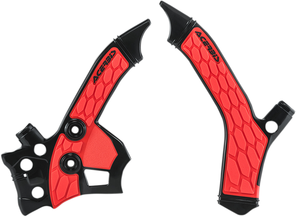ACERBIS X-Grip Frame Guards - Black/Red - CRF250L 2726851042