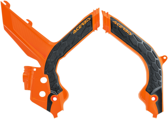 ACERBIS X-Grip Frame Guards - '16 Orange/Black - KTM 2783155225