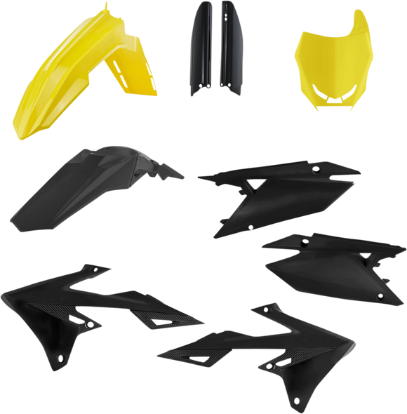 ACERBIS Full Replacement Body Kit - Yellow/Black - RMZ 2686551017