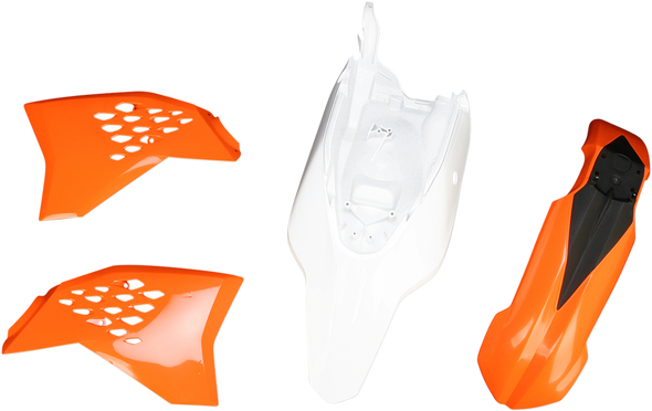 ACERBIS Standard Replacement Body Kit - Orange/White - SX65 2253033593