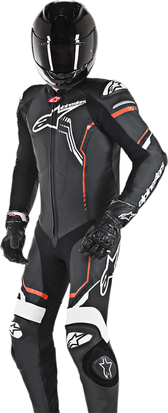 ALPINESTARS GP Plus v2 1-Piece Leather Suit - Black/Red - US 42 / EU 52 3150518-1231-52