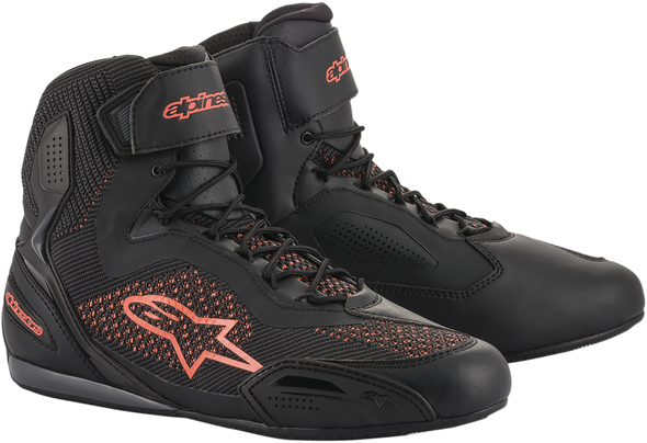 ALPINESTARS Faster-3 Rideknit Shoes - Black/Red - US 10.5 2510319103010.5