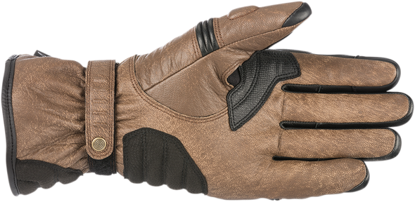 ALPINESTARS Café Divine Drystar® Gloves - Brown/Black - 2XL 3528318-82-2X