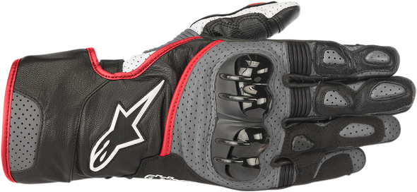 ALPINESTARS SP-2 V2 Gloves - Black/Gray/Red - 2XL 3558218-1130-2X