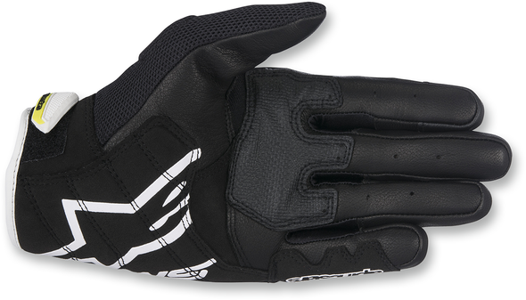 ALPINESTARS SMX-2 Air Carbon V2 Gloves - Black/White/Yellow - 2XL 3567717-125-2X