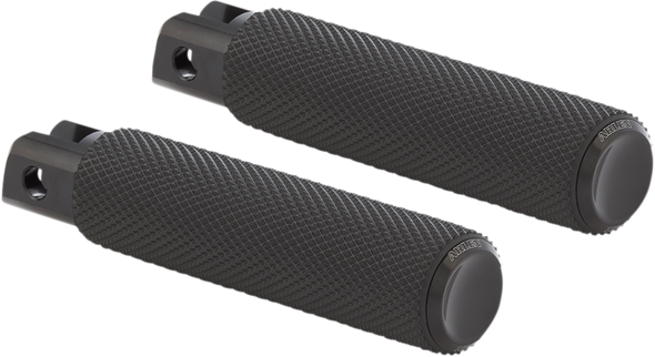 ARLEN NESS Passenger Knurled Peg - Black - FLDE 07-943