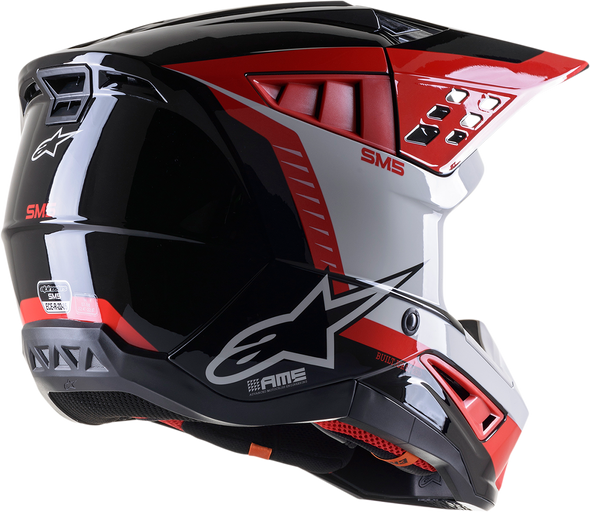 ALPINESTARS SM5 Helmet - Beam - Black/Gray/Red - 2XL 8303722-1313-2X