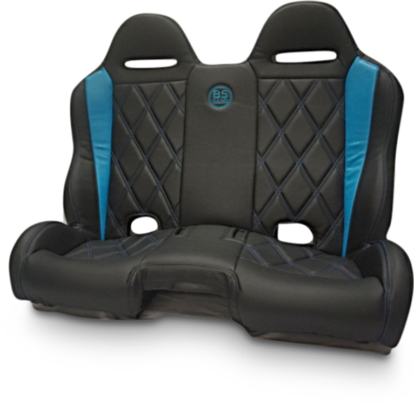 BS SANDS Performance Seat - Big Diamond - Black/Titanium Blue PEBETBBDC