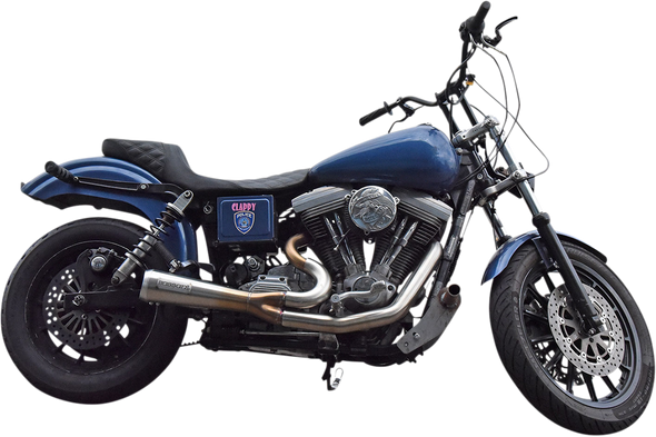 BASSANI XHAUST Ripper 2:1 Exhaust System - Chrome 1D5C