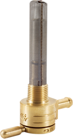 GOLAN PRODUCTS Straight Petcock - Raw Brass - 3/8" NPT 75-516S-BS