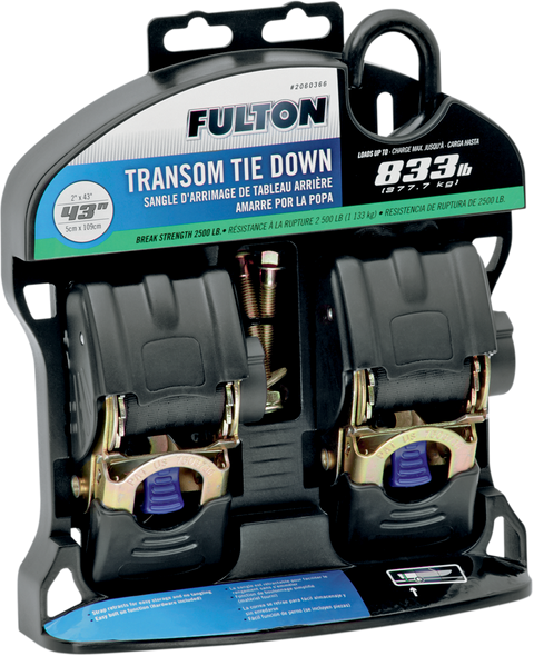 FULTON PERFORMANCE Tie-Down Retractor - 2 x 43" 2060366