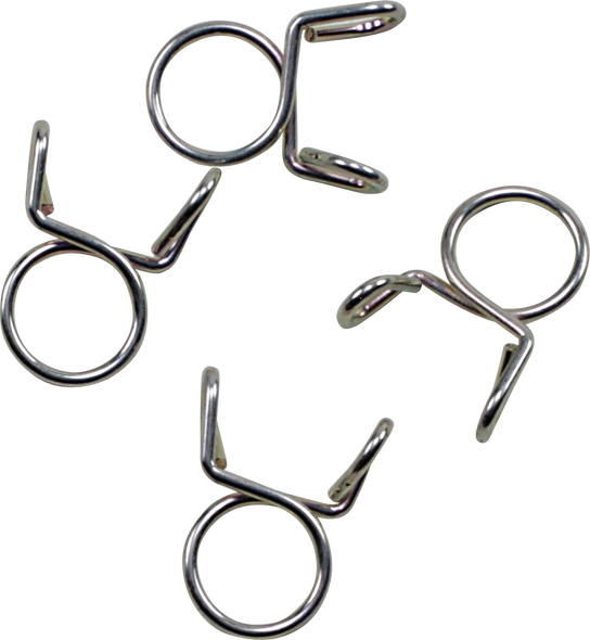 FUEL STAR Wire Clamp Refill - Silver - 4-Pack FS00049