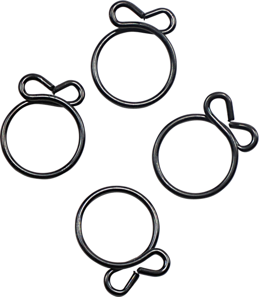 FUEL STAR Wire Clamp Refill - Black - 4-Pack FS00047