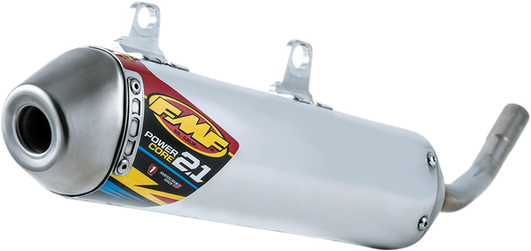 FMF Powercore 2.1 Muffler - Aluminum 025208