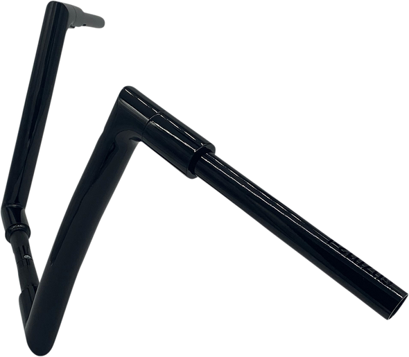 FAT BAGGERS INC. Handlebar - Flat Top - 12" - Black 607012-B