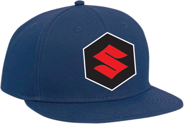 FACTORY EFFEX Youth Suzuki Snapback Hat - Blue 19-86412