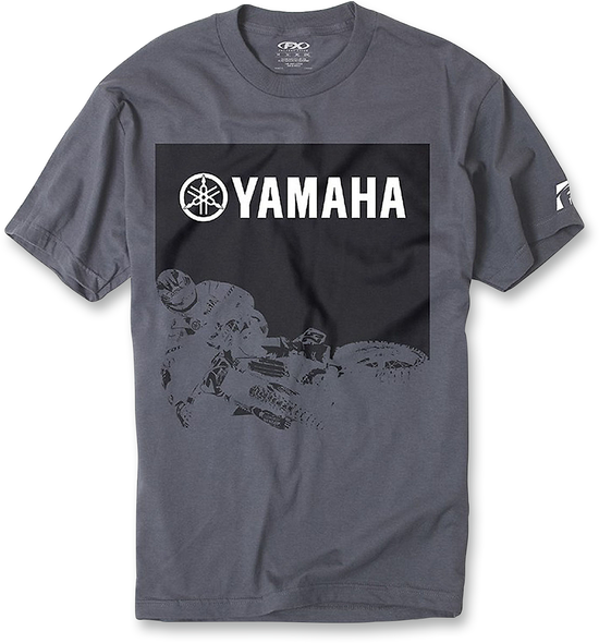 FACTORY EFFEX Yamaha Whip T-Shirt - Charcoal - Large 16-88272