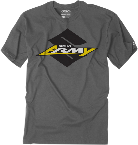 FACTORY EFFEX Youth Suzuki T-Shirt- Charcoal - Medium 22-83402