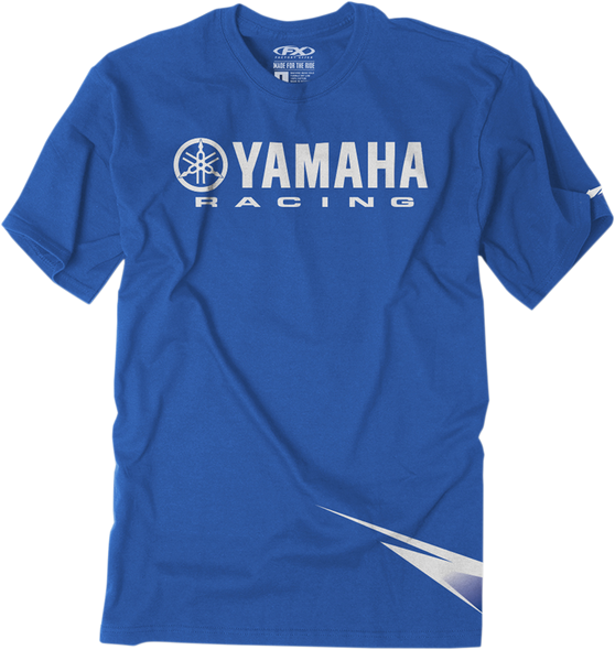 FACTORY EFFEX Youth Yamaha Racing Strobe T-Shirt - Blue - Medium 21-83222