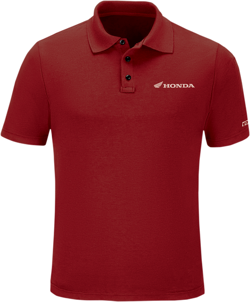 FACTORY EFFEX Honda Polo Shirt - Red - Large 25-85304