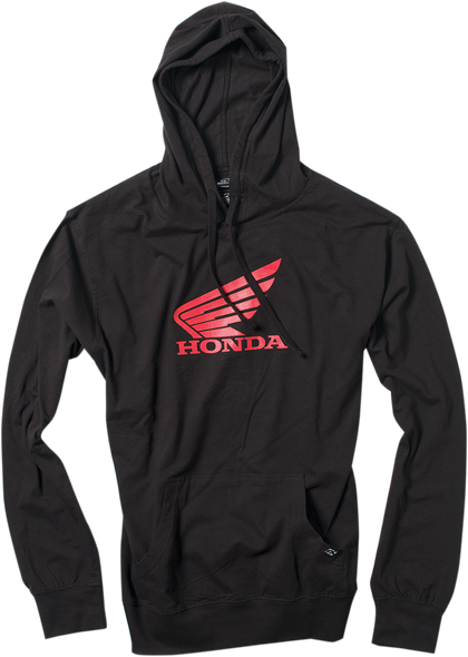 FACTORY EFFEX Honda Wing Pullover Hoodie - Black - XL 20-88316