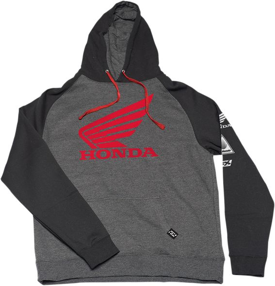 FACTORY EFFEX Honda Wing Hoodie - Dark Gray - XL 22-88306