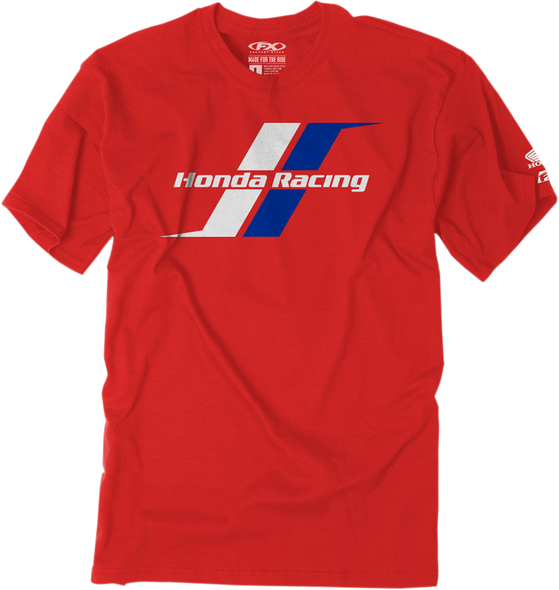 FACTORY EFFEX Honda Stripes T-Shirt - Red - 2XL 22-87308