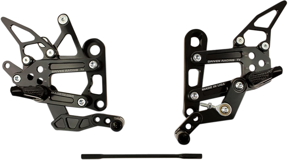 DRIVEN RACING TT Rearset - FZ09 DRP-716-BK