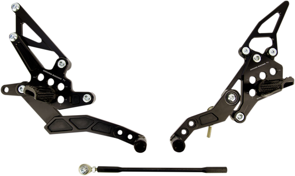 DRIVEN RACING TT Rearset - FZ07 DRP-709-BK