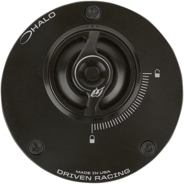 DRIVEN RACING Halo Fuel Cap - Black DHFC-BK