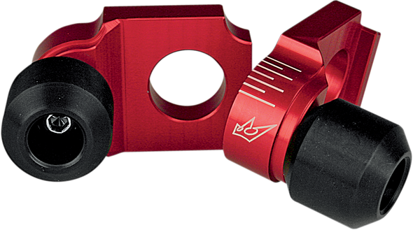 DRIVEN RACING Axle Block Sliders - Yamaha - Red DRAX-101-RD