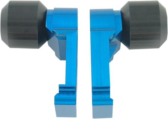 DRIVEN RACING Axle Block Sliders - Suzuki - Blue DRAX-111-BL